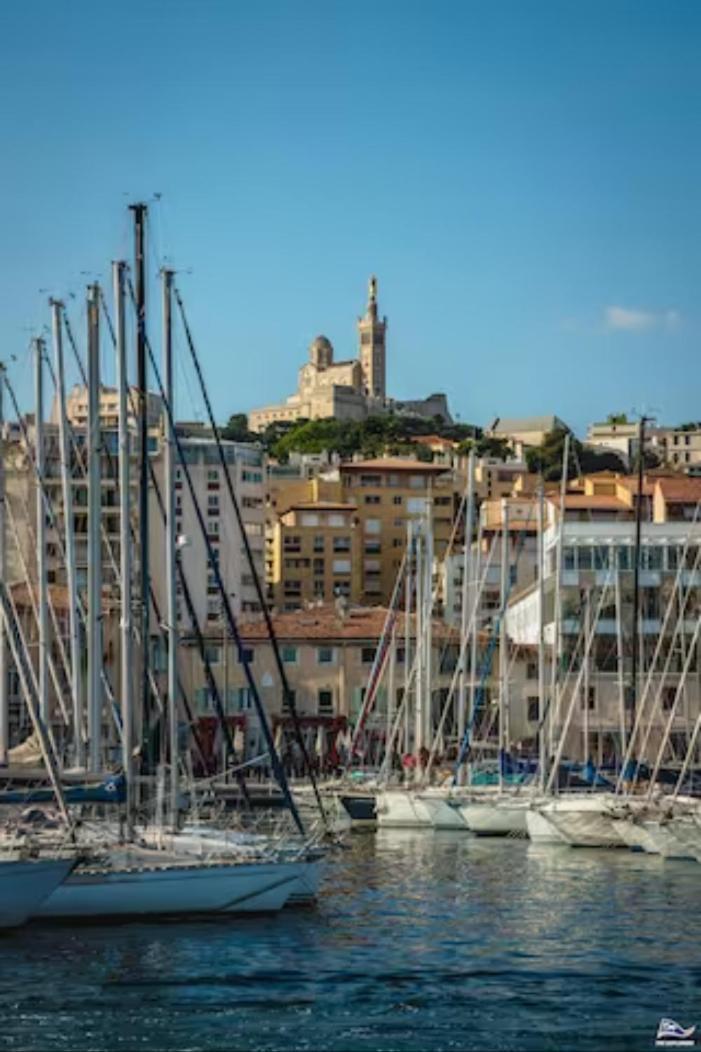 Vue Mer Le Panoramique Vieux-Port De מרסיי מראה חיצוני תמונה